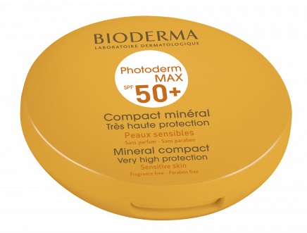 PHOTODERM MAX COMPACT SPF 50+ CREMA SOLARE MINERALE COMPATTA NUANCE CHIARA 10 G - Magnumfarma.it