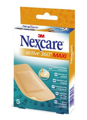CEROTTO NEXCARE ACTIVE 360 GRADI 5 PEZZI - Magnumfarma.it