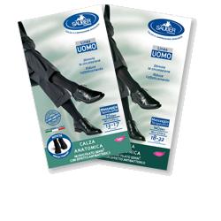 SAUBER CALZA UOMO Q-SKIN 70 DEN COLORE  NERO TAGLIA M - Magnumfarma.it