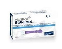 LANCETTE PUNGIDITO MYSTAR SYLKFEEL LANCETS 33 GAUGE 25 PEZZI - Magnumfarma.it
