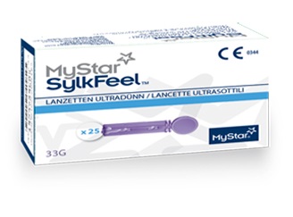 LANCETTE PUNGIDITO MYSTAR SYLKFEEL LANCETS 33 GAUGE 50 PEZZI - Magnumfarma.it