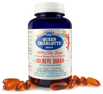 OLIO PURO SALMONE SELVAGGIO ROSSO 120 CAPSULE - Magnumfarma.it