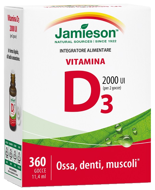 JAMIESON VITAMINA D GOCCE 11,4 ML - Magnumfarma.it
