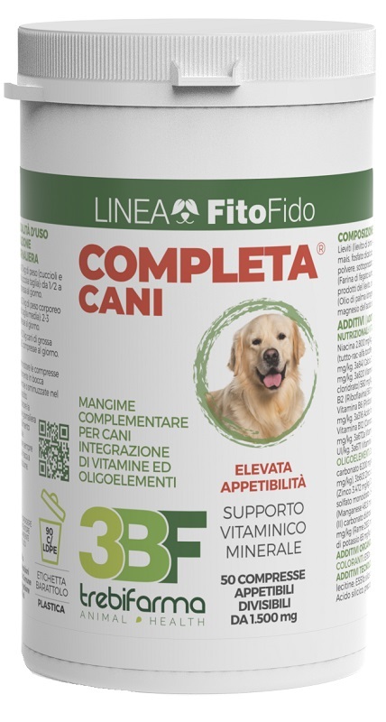 COMPLETA CANI 50 COMPRESSE BARATTOLO 75 G - Magnumfarma.it