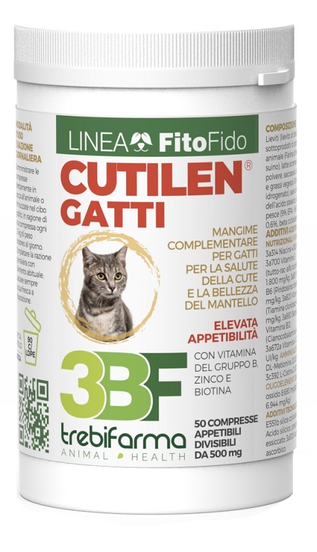 CUTILEN GATTI 50 COMPRESSE BARATTOLO 25 G - Magnumfarma.it
