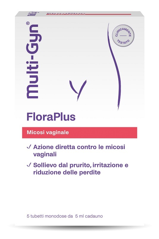 FLORAPLUS MULTI-GYN CANDIDOSI VAGINALE 5 TUBETTI X 5 ML - Magnumfarma.it