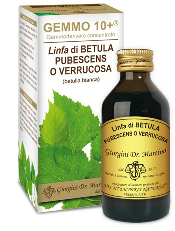 GEMMO 10+ BETULLA B LINFA 100 ML LIQUIDO ANALCOLICO - Magnumfarma.it