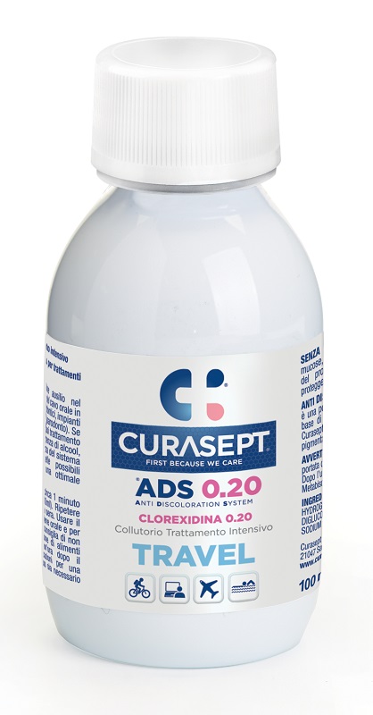 CURASEPT COLLUTORIO 0,20 ADS TRAVEL 100 ML - Magnumfarma.it