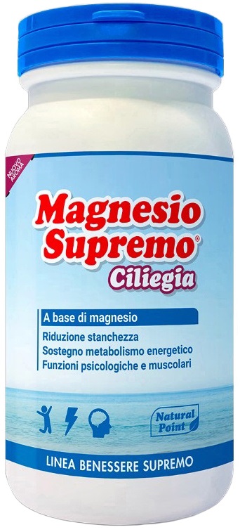 MAGNESIO SUPREMO CILIEGIA POLVERE 150 G - Magnumfarma.it