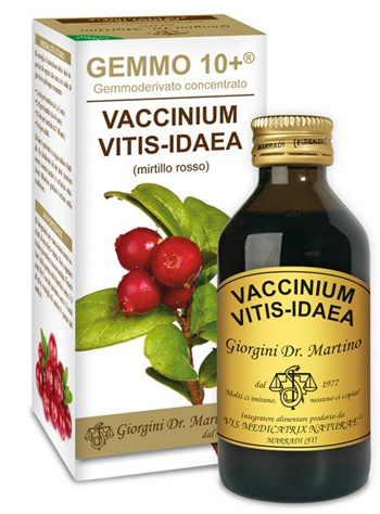 GEMMO 10+ MIRTILLO ROSSO LIQUIDO ANALCOLICO 100 ML - Magnumfarma.it