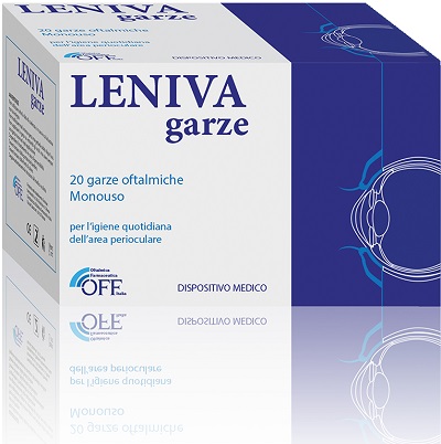LENIVA GARZE OFTALMICHE 20 PEZZI - Magnumfarma.it