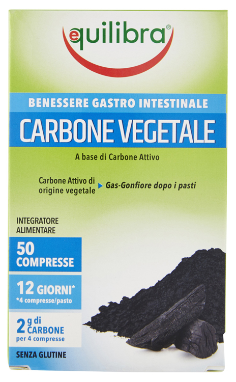 CARBONE VEGETALE 50 COMPRESSE - Magnumfarma.it