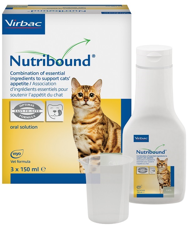 NUTRIBOUND SOLUZIONE ORALE APPETIBILE PER GATTO 3 FLACONI DA 150 ML - Magnumfarma.it