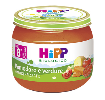 HIPP BIO HIPP BIO OMOGENEIZZATO SUGO POMODORO VERDURE 2X80 G - Magnumfarma.it