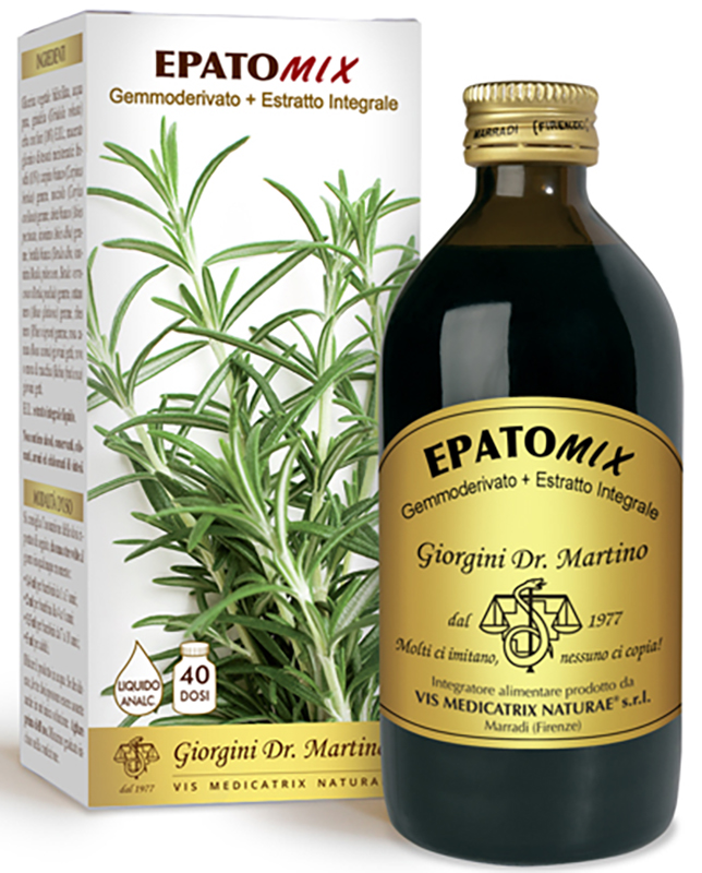EPATOMIX GEMMODERIVATO + ESTRATTO INTEGRALE SENZA ALCOOL 200 ML - Magnumfarma.it