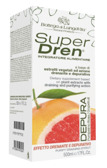 SUPERDREN DEPURA POMPELMO ROSA 500 ML - Magnumfarma.it