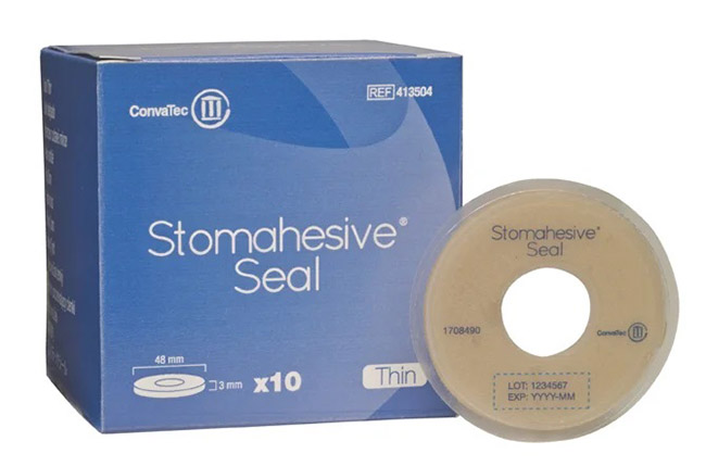 ANELLO STOMIA STOMAHESIVE SEAL FORO APERTURA 18MM DIAMETRO 48MM 10 PEZZI - Magnumfarma.it