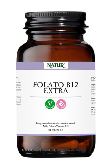 FOLATO B12 EXTRA 30 CAPSULE - Magnumfarma.it