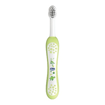 CHICCO SPAZZOLINO PRIMI DENTI DA LATTE VERDE 6-36 MESI - Magnumfarma.it