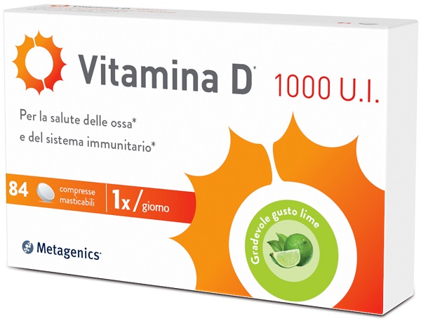 VITAMINA D 1000 UI 84 COMPRESSE MASTICABILI - Magnumfarma.it