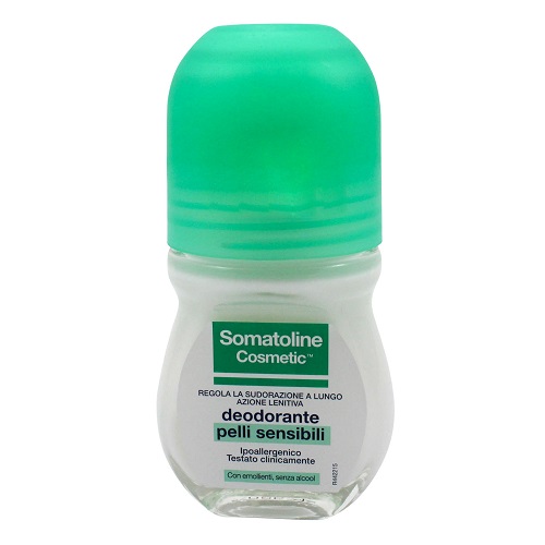 SOMATOLINE COSMETIC DEODORANTE ROLL ON PELLI SENSIBILI 50 ML - Magnumfarma.it