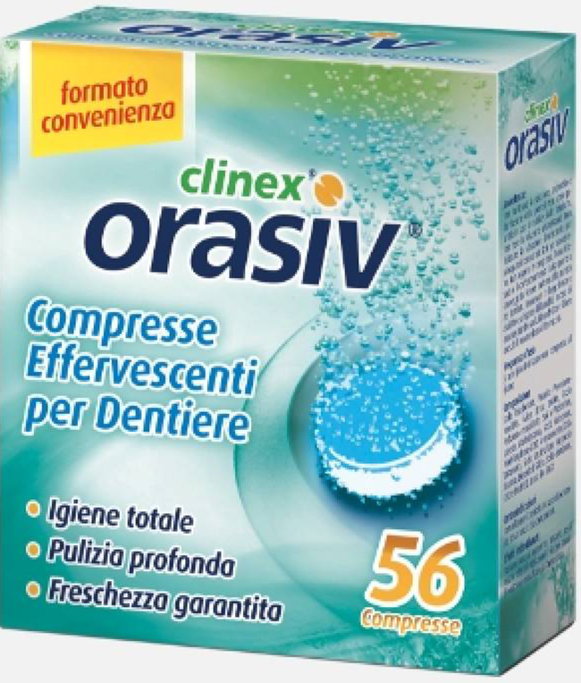 ORASIV CLINEX 56 COMPRESSE EFFERVESCENTI - Magnumfarma.it