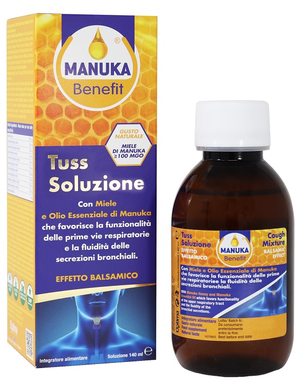 MANUKA BENEFIT TUSS SOLUZIONE 140 ML - Magnumfarma.it