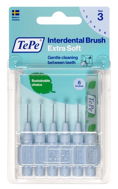 TEPE SCOVOLINO XSOFT BLU 0,6 MM 6 PEZZI - Magnumfarma.it