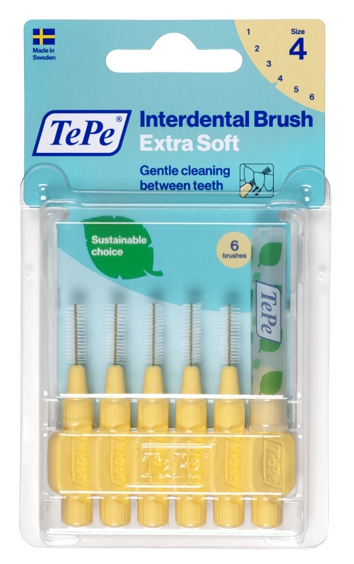 TEPE SCOVOLINO XSOFT GIALLO 0,7MM 6 PEZZI - Magnumfarma.it