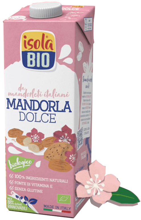 ISOLA BIO MANDORLA DOLCE BEVANDA BIOLOGICA 1 LITRO - Magnumfarma.it