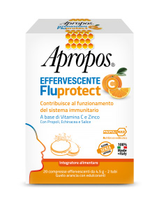 APROPOS FLUPROTECT EFFERVESCENTE C 20 COMPRESSE - Magnumfarma.it