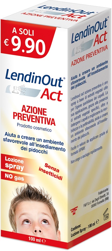 LENDINOUT ACT AZIONE PREVENTIVA SPRAY 100 ML - Magnumfarma.it