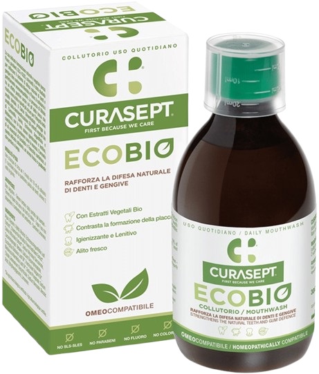 CURASEPT COLLUTORIO ECOBIO 300 ML PHARMADENT - Magnumfarma.it