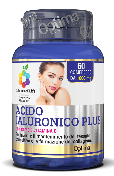 COLOURS OF LIFE ACIDO IALURONICO PLUS 60 COMPRESSE 1000 MG - Magnumfarma.it