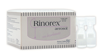 FIALA PER AEROSOL RINOREX BICARBONATO 25 FIALE 3 ML - Magnumfarma.it