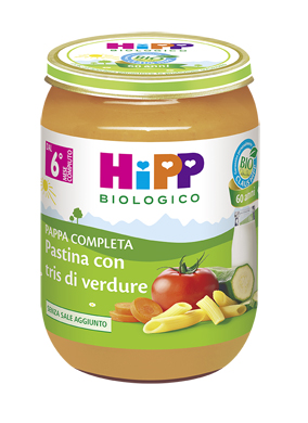 HIPP BIO HIPP BIO PAPPA PRONTA PAST TRIS DI VERDURE 190 G - Magnumfarma.it