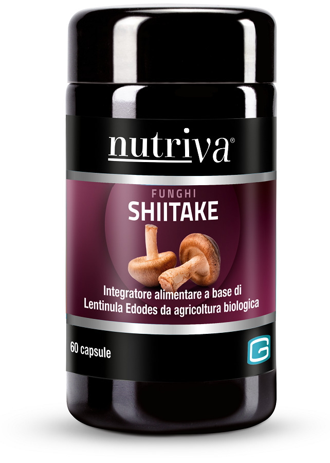 NUTRIVA SHIITAKE BIO 60 CAPSULE - Magnumfarma.it