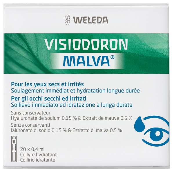 GOCCE OCULARI VISIODORON MALVA 20 MONODOSE DA 0,4 ML - Magnumfarma.it