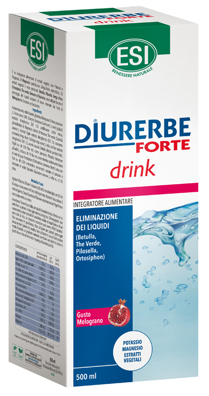 ESI DIURERBE FORTE DRINK MELOGRANO 500 ML - Magnumfarma.it