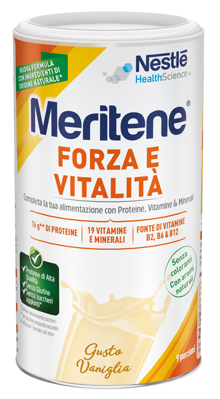 MERITENE FORZA E VITALITA' VANIGLIA 270 G - Magnumfarma.it