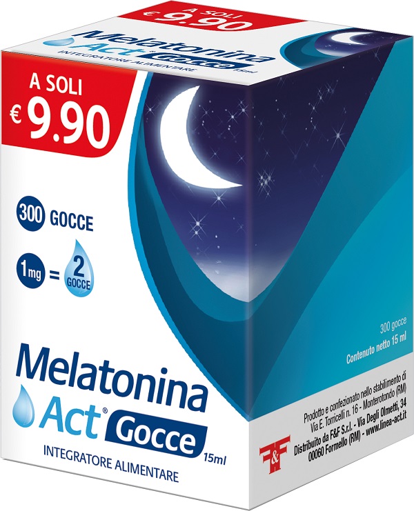 MELATONINA ACT GOCCE 15 ML - Magnumfarma.it
