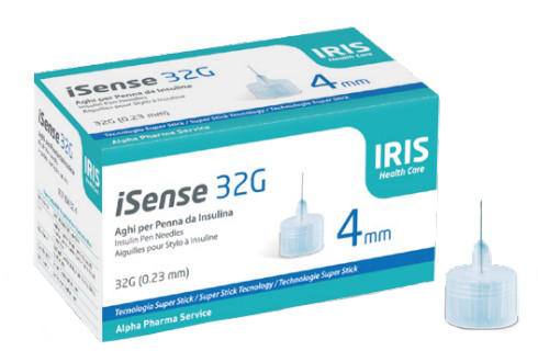 I SENSE AGO PER INSULINA GAUGE 32 4 MM 100 PEZZI - Magnumfarma.it
