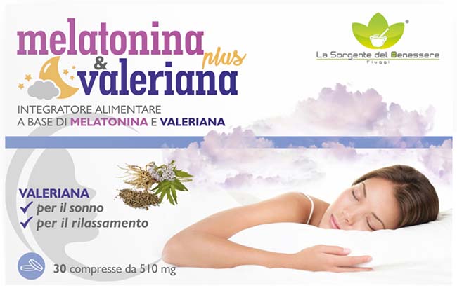 MELATONINA PLUS VALERIANA 30 COMPRESSE - Magnumfarma.it