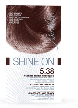 BIONIKE SHINE ON 5,38 CASTANO CHIARO CIOCCOLATO 125 ML - Magnumfarma.it