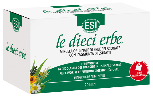ESI LE DIECI ERBE TISANA 20 FILTRI - Magnumfarma.it
