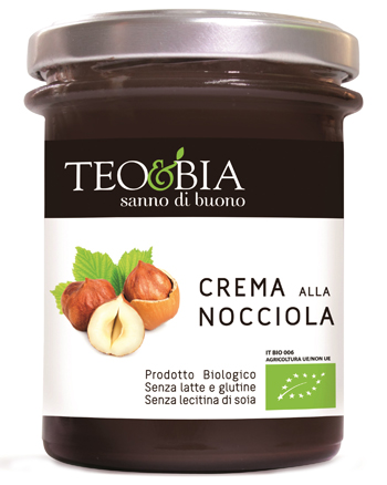 TEO&BIA-CREMA ALLA NOCCIOLA BIO SENZA LATTE 212 G - Magnumfarma.it