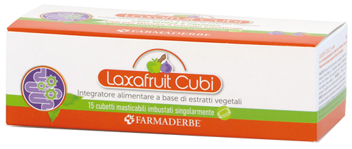 LAXAFRUIT 15 CUBETTI MASTICABILI 150 G - Magnumfarma.it