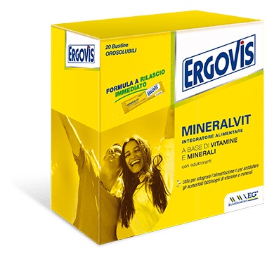 ERGOVIS MINERALVIT 20 BUSTE OROSOLUBILI 30 G - Magnumfarma.it