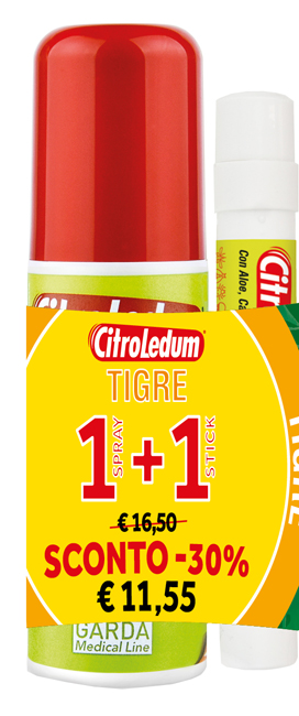 CITROLEDUM TIGRE KIT SPRAY 75 ML + STICK 10 ML - Magnumfarma.it