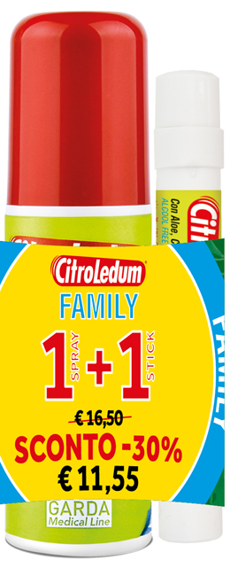 CITROLEDUM FAMILY KIT SPRAY 75 ML + STICK 10 ML - Magnumfarma.it